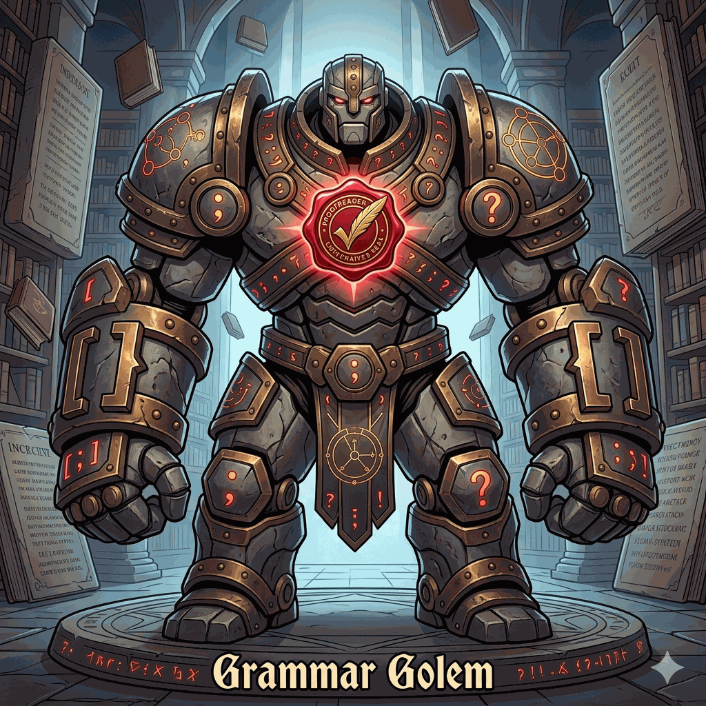 Grammar Golem
